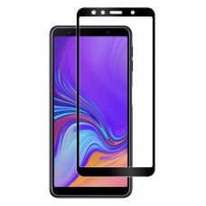 Защитное стекло 3d на весь экран для Samsung Galaxy A7 (2018) a750 черное