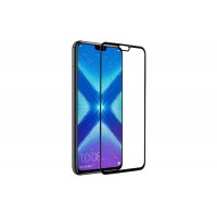 Защитное стекло 5d полной проклейки Full glue для Huawei Honor 8x черное