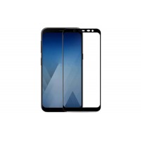 Защитное стекло 5d полной проклейки Full glue для Samsung Galaxy J4 (2018) J400 черное