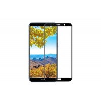 Защитное стекло 5d полной проклейки Full glue для Huawei Y6 Prime (2018) / Honor 7A Pro / Honor 7C , черное