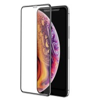 Защитное стекло Full Screen 5D для Apple iPhone XS Max, черное