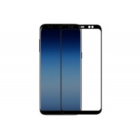 Защитное стекло 5d полной проклейки Full glue для Samsung Galaxy A6 (2018) черное