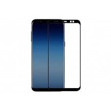 Защитное стекло 5d полной проклейки Full glue для Samsung Galaxy A6 (2018) черное