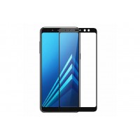 Защитное стекло 5d полной проклейки Full glue для Samsung Galaxy A6s черное