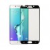 Защитное стекло 3D на экран Samsung Galaxy S6 Edge, черное 