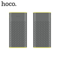 Внешний аккумулятор Hoco B31A 30000 mAh (USB1 выход: 5V/2.1A, USB2 выход: 5V/2.1A) серый